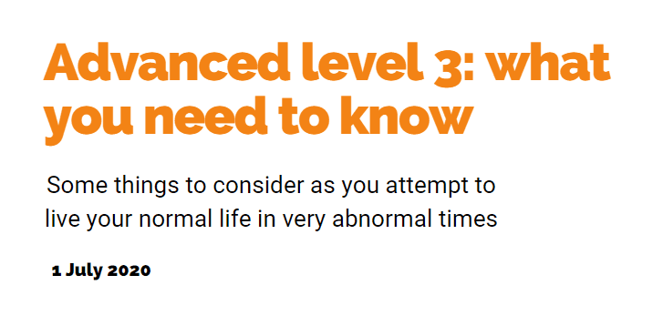 INFOGRAPHIC: Advanced level 3