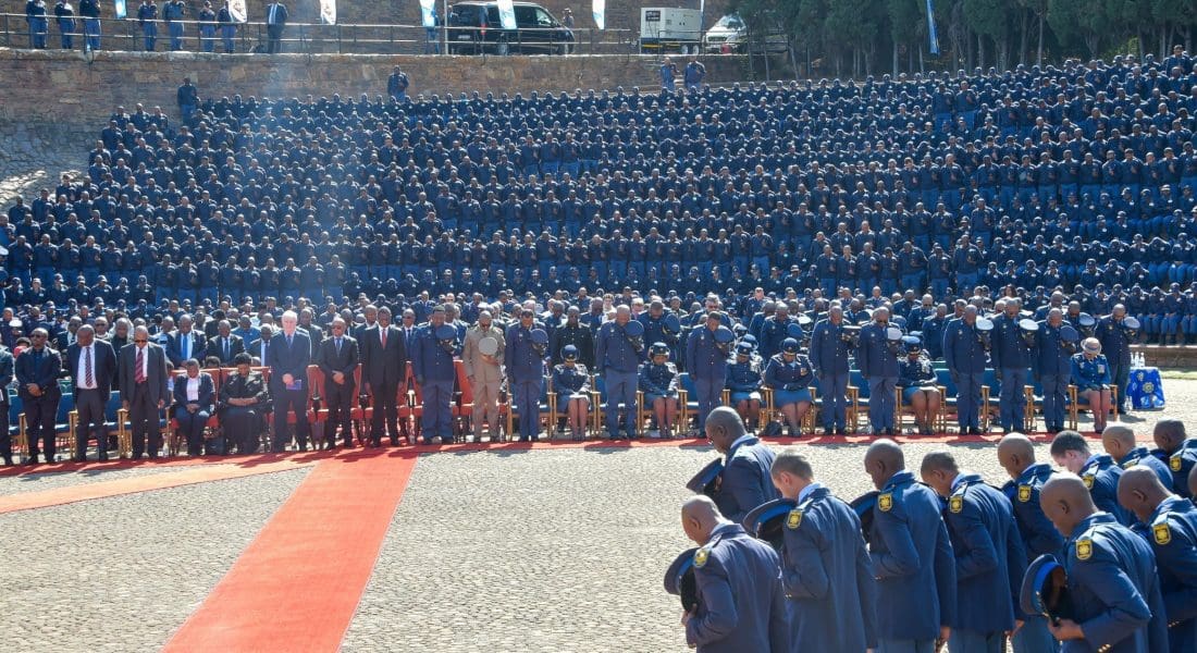 This year’s #SAPSMemorial commemorated 39 members of the South African Police Service who have fallen in the line of duty in the 12 months between 01 April 2023 and 31 March 2024. Photo: PresidencyZA, X