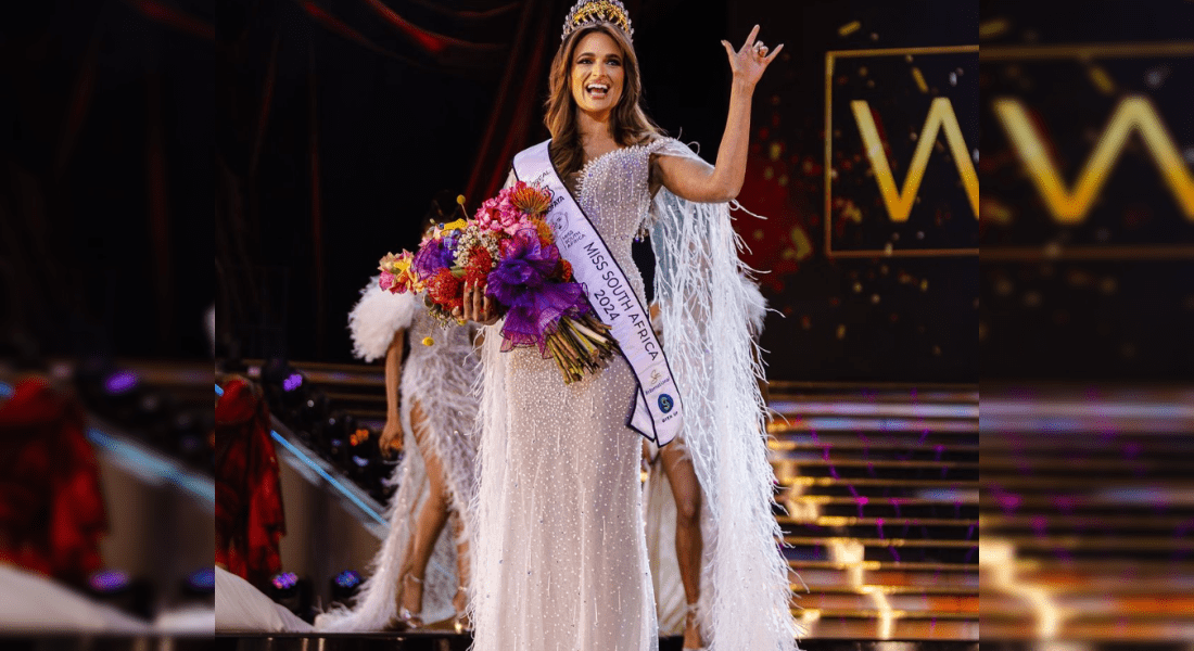 Mia le Roux has been crowned Miss SA, a win for differently-abled South Africans. Photo: Official Miss SA, Instagram